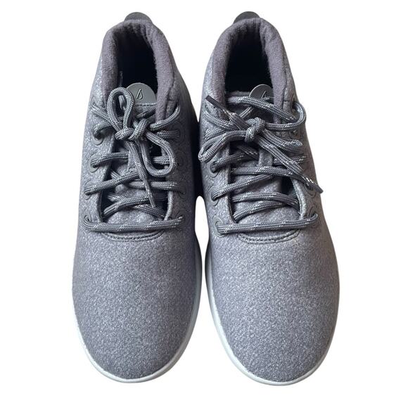 Allbirds Runner Up Wool Mizzle Gray Sneakers NIB‎ Size 8 - Picture 1 of 12